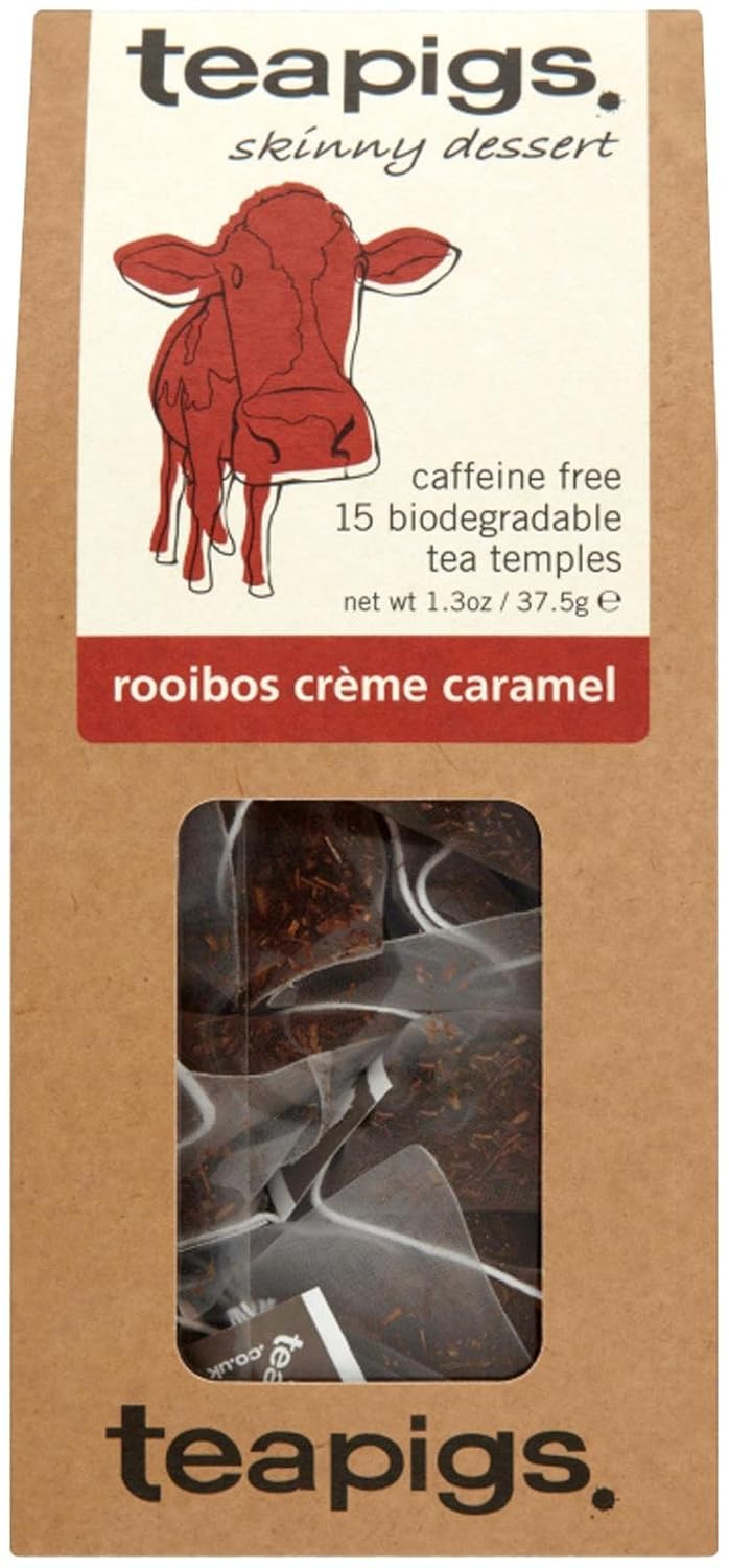 Teapigs Rooibos Crème Caramel Tea Bags Made With Whole