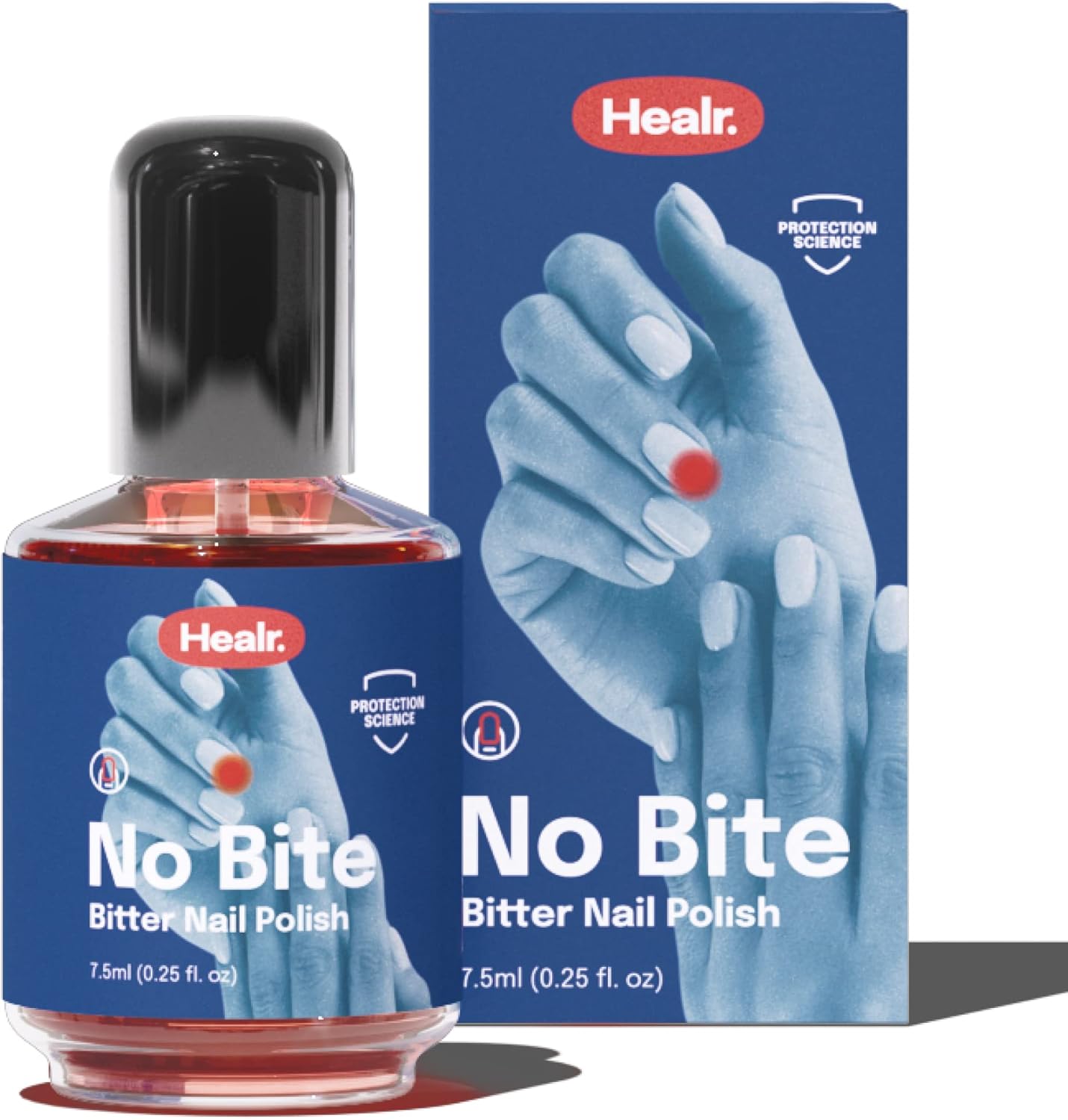 Healr Bitter Nail Polish Nail Biting Deterrent for Adults & Children