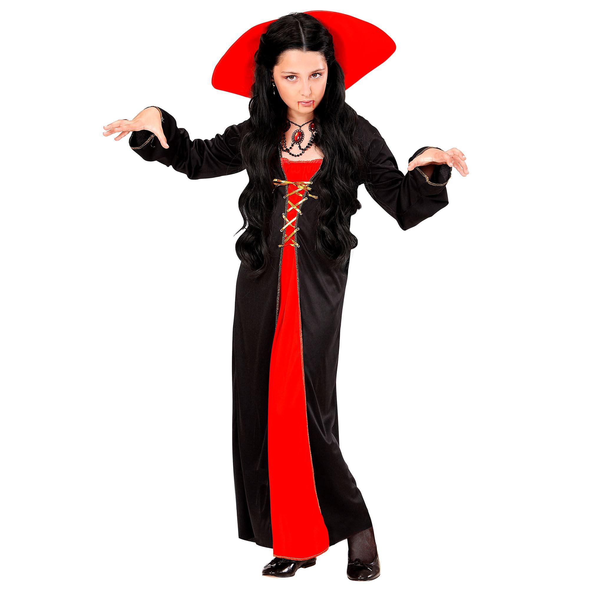Widmann Child Costume Victorian Vampire, Dress.