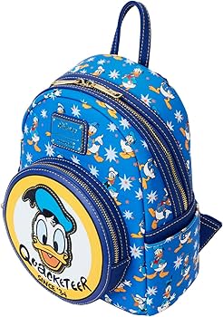 Loungefly ポルカ　ミニーちゃん　ブルー　ドット　リュック　バックパック Loungefly ポルカミニーちゃんブルードットリュックバックパック