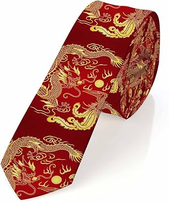 Love Red Heart Mens Tie Romantic Valentines Day Mens Necktie Ties for Mens Daily Wedding Party Business