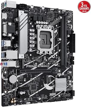 Asus Prime B760M-K D5 1700P Vga Hdmi