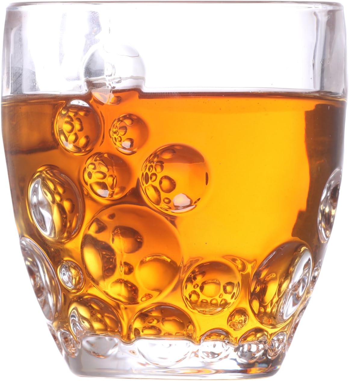 PRAX Crystal Dancing Star Whiskey/ Cocktail Tumblers - 6 Pc , 310…