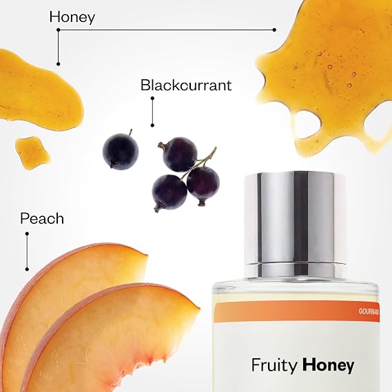 Dossier - Fruity Honey - Eau de Parfum - Inspired by Nectarine Blossom & Honey - Long-Lasting Fragrance - Unisex - 1.7 fl oz (50ml)