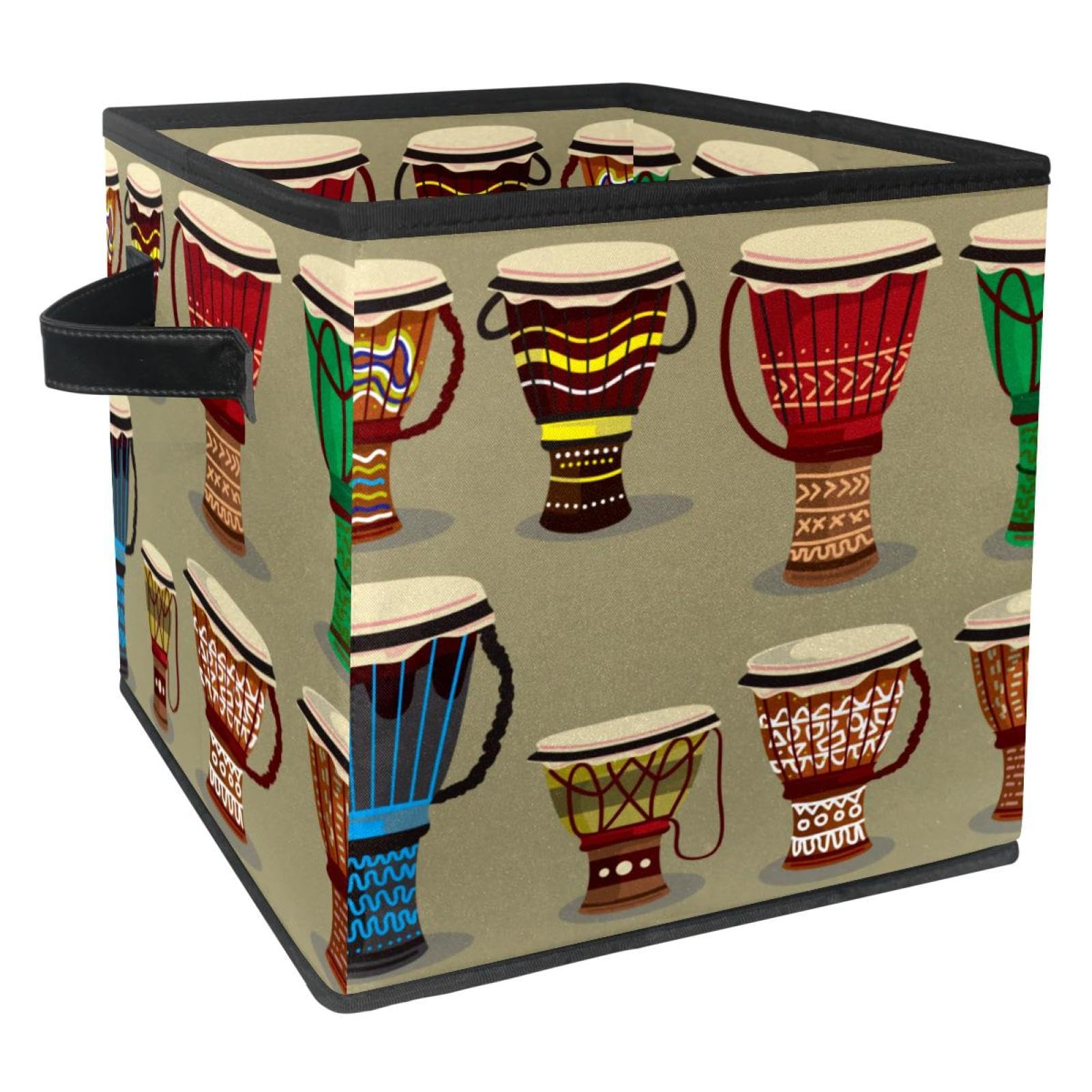 Boîte de rangement pliable cube en tissu pour placard de chambre à coucher