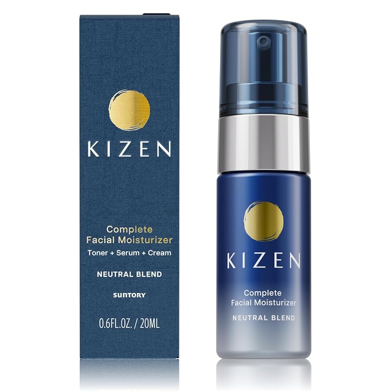 Hidratante facial masculino SUNTORY WELLNESS KIZEN com extrato de carvalho espanhol, 20 mL