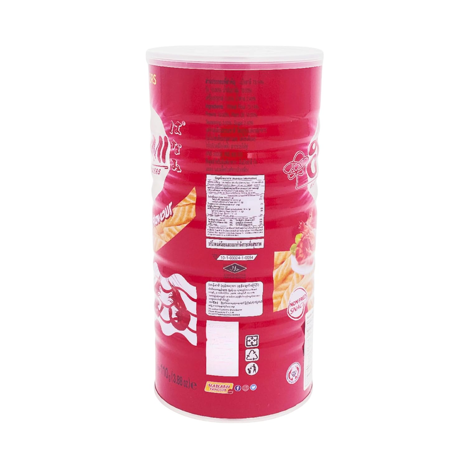 Original Flavo Prawn Crackers r, Authentic Thai Snack, Crispy & Savory Shrimp Cracker Treat | No Artificial Colors or Preservatives (110g x 6)