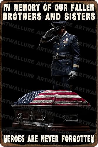 Miniatura 17 de Letrero de metal vintage con texto en inglés «All Will Kill You So Choose Something Fun Retro Metal Poster Office Rustic Home Office» (soldado de la