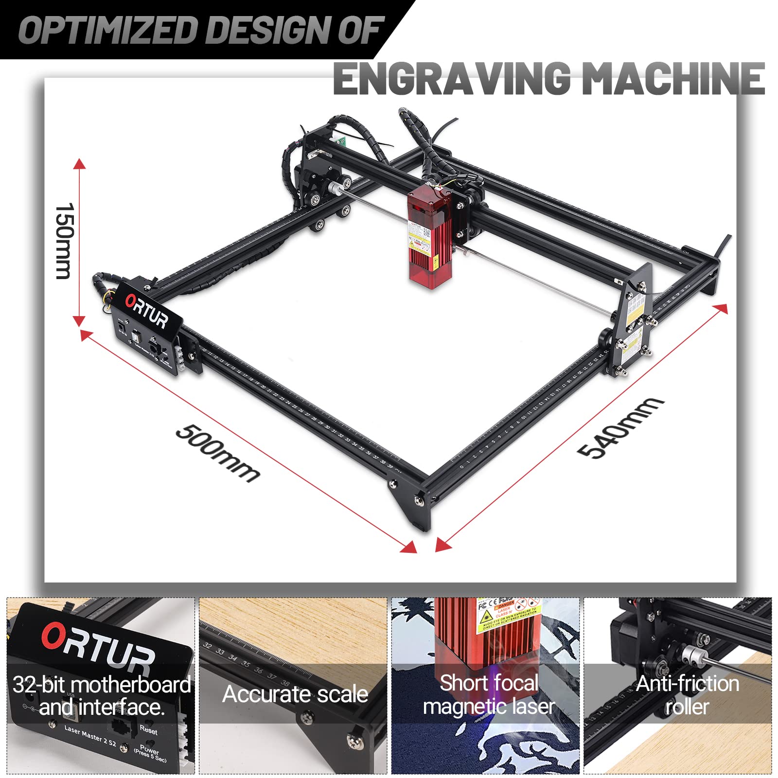 Buy Laser Engraver, Ortur Laser Master 2 S2SF Laser Engraving Machine