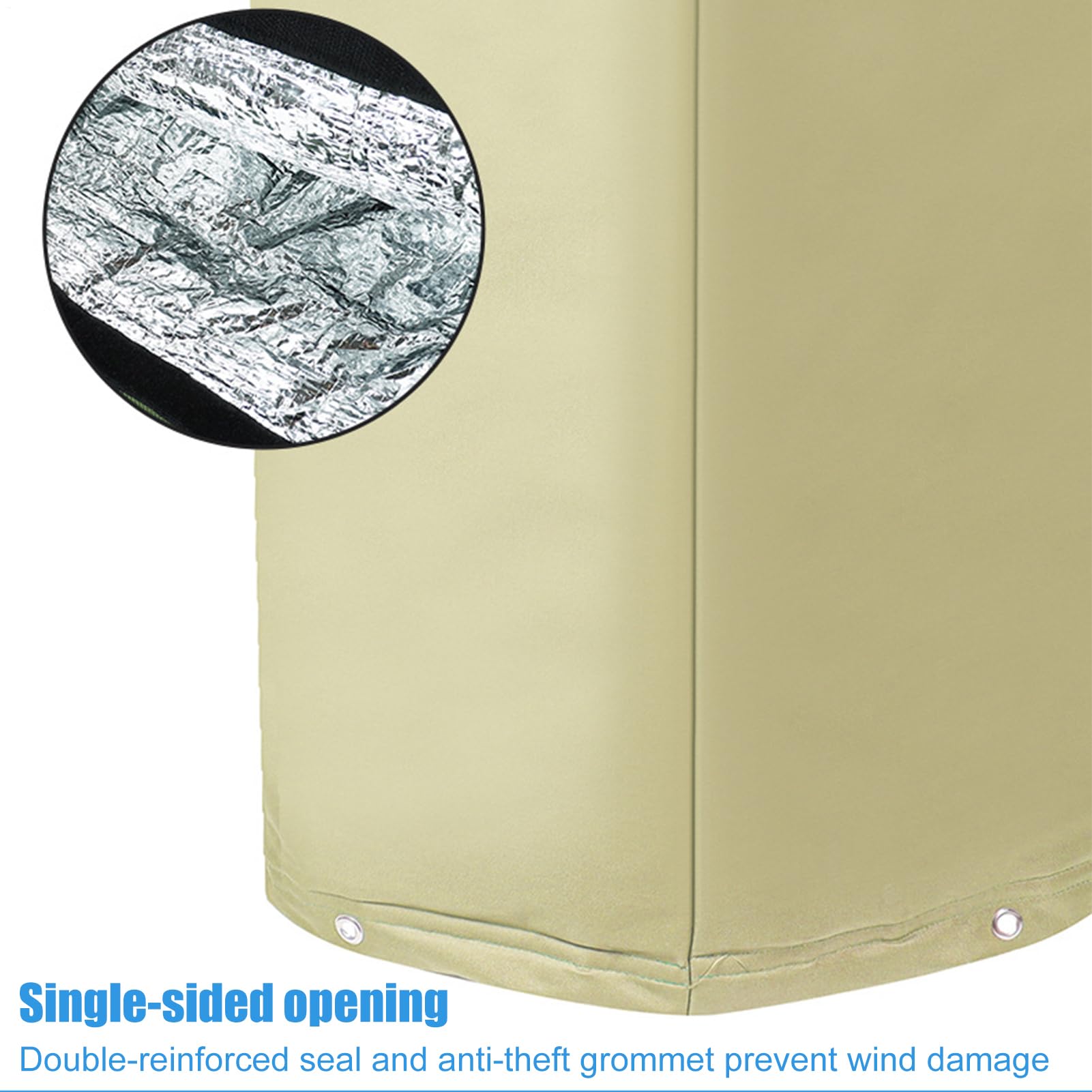 Copertura per Pompa 'Acqua da Esterno Isolante Esterno Invernale Resistente | Copertura per Serbatoio d'Acqua Impermeabile e resistente, per irrigazione, piscina, prato, capanno, giar