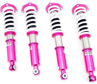 Godspeed MSS0175 MonoSS Coilover Lowering Kit, Fully Adjustable, Ride Height, Spring Tension And 16 Click Damping, compatible with Lexus LS400 UCF10 90-94