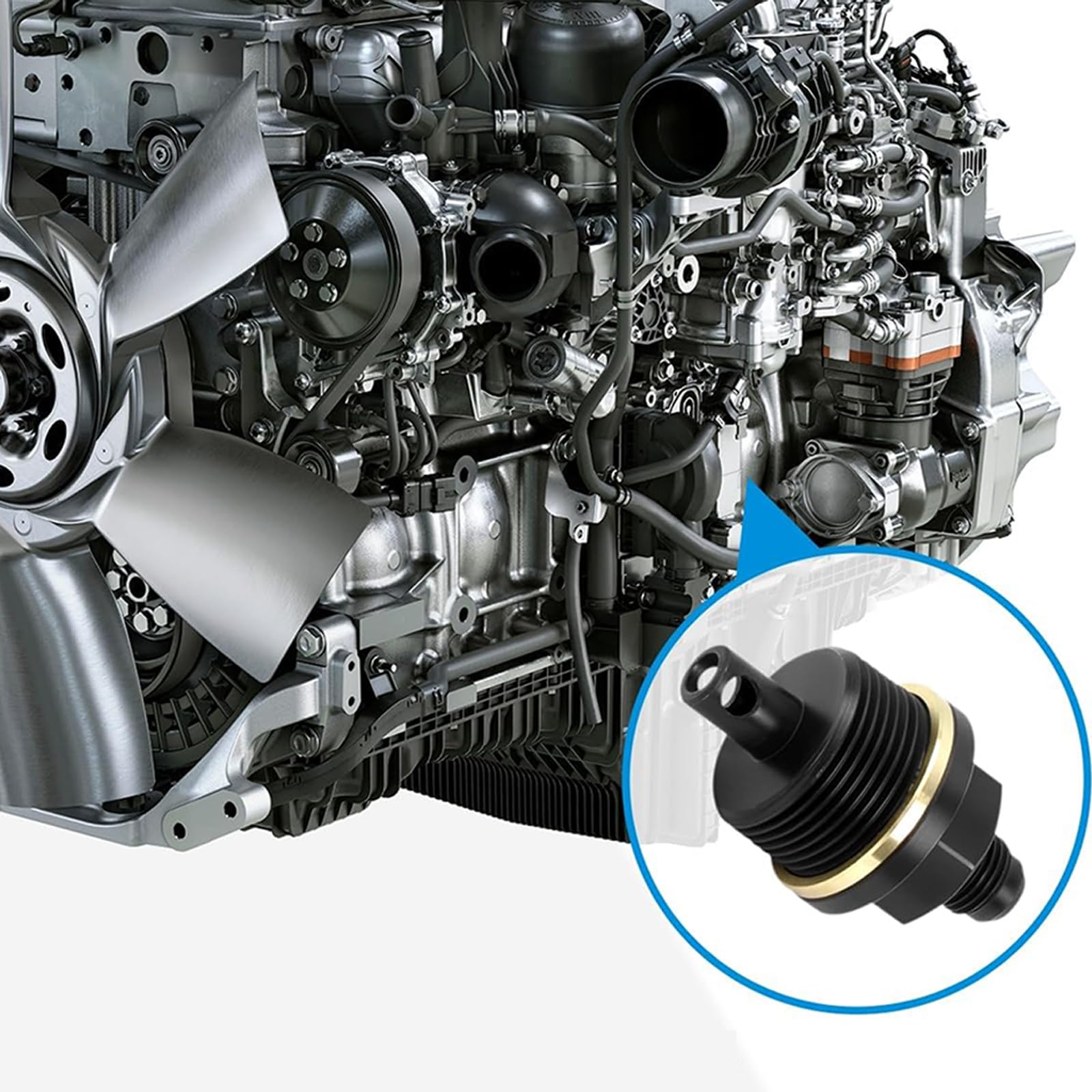 Adaptateur de pré-remplissage d'entretien du moteur