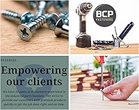 Vista 6 de BCP Fasteners 100 remaches ciegos de acero inoxidable 304 (#6-8) 3/16" diámetro x 1/2" agarre (BCP181)