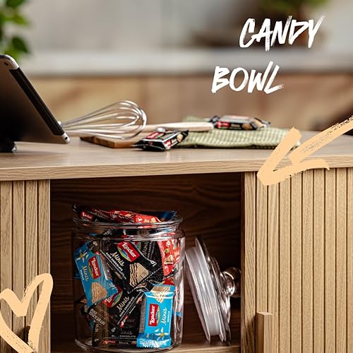 Miniatura 7 de Loacker Minis Wafer Paquete variado  30% menos azúcar  Galletas de oblea rellenas de crema surtidas de primera calidad  Mezcla de obleas crujientes