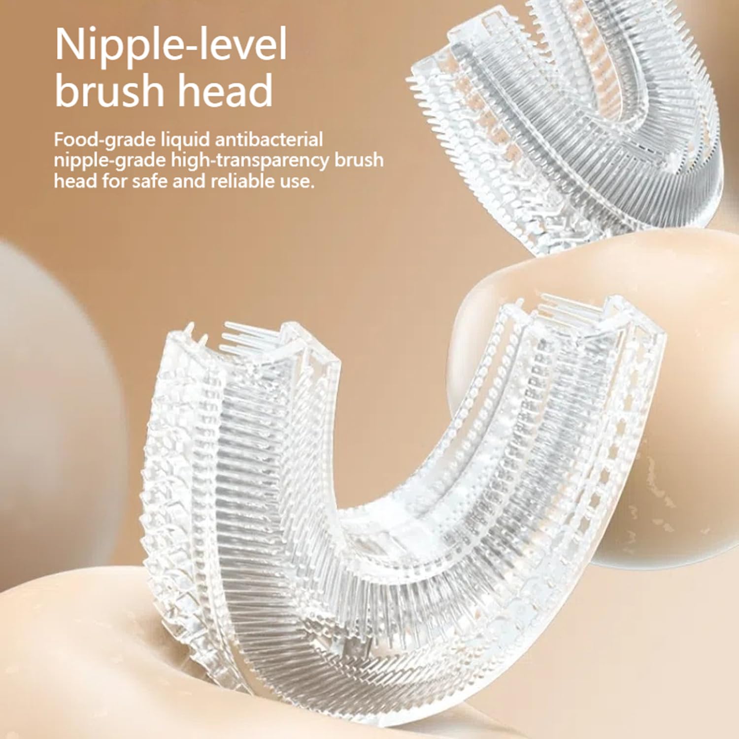 Dinobrush - Spazzolino Da Denti a 360 Per Bambini - 3 Modalità Pulizia，Rosa | Setole Morbide In Silicone Alimentare, Impermeabilità Ipx7, Adatto a Bambini Dai 2 Ai 12 Anni