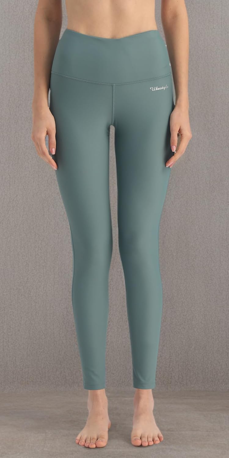 Ubestyle UPF 50+ High Waist Women's Swim Pants Swim Leggings Swimming Tights Rash Guard Pants Sun Protective - Image 7