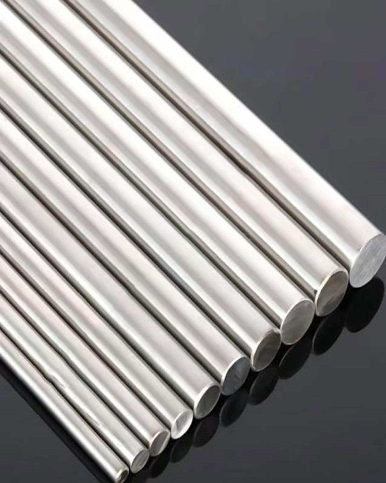 2 szt. Okrągły pręt ze stali nierdzewnej 304, średnica 10-30mm i długość 500mm Metalowe pręty z pełnym wałem dla przemysłu, hobby związanego z obróbką metali i majsterkowania(30mm)