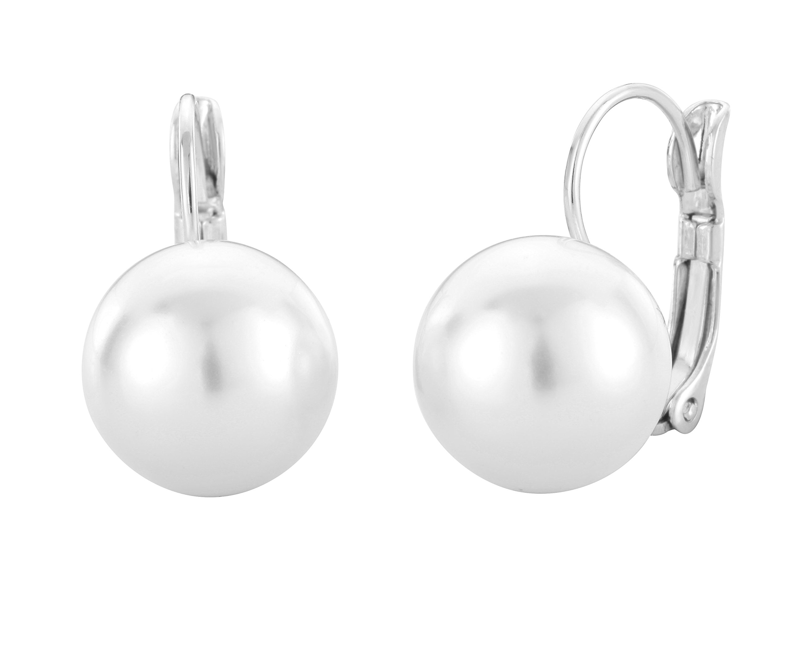 Orecchini A Cerchio Con Brillanti Oro Bianco - Foto 7