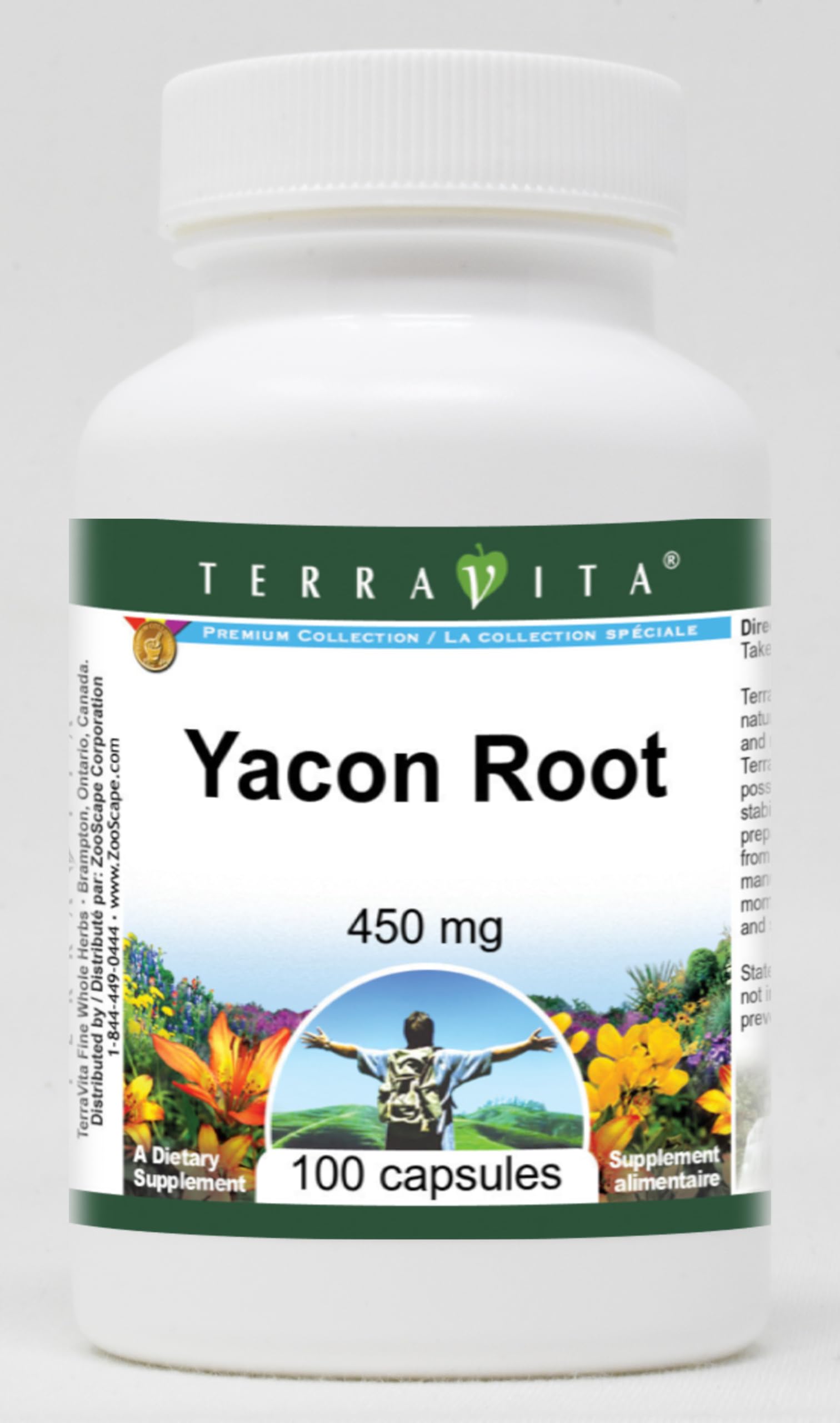 Yacon Root - 450 mg (100 Capsules, ZIN: 521683)