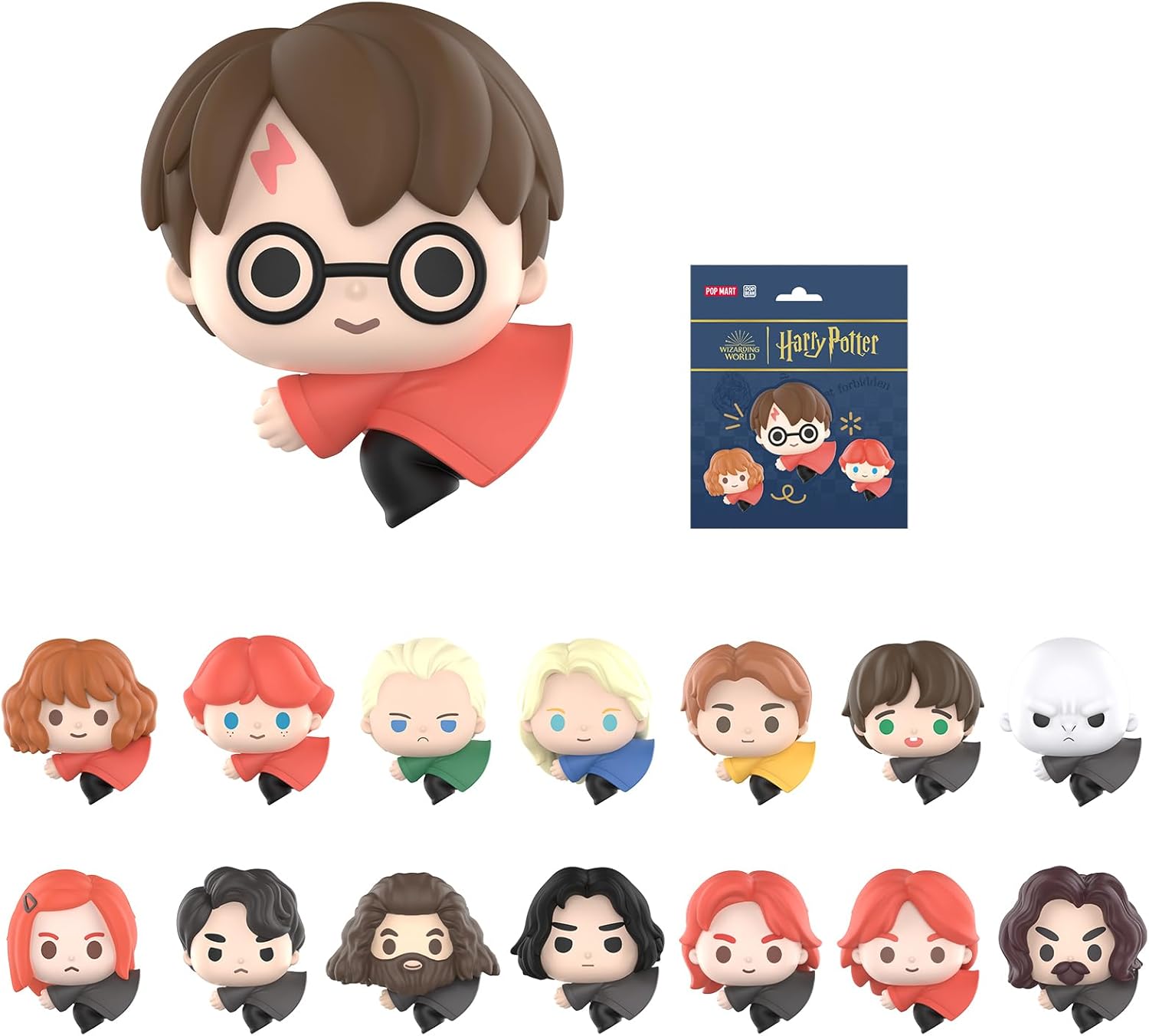 Bizak Harry Potter Pack De 2 Figuras De 8 Cm, Harry Y Hermione Con Caldero. Edición Coleccionista,13 Figuras Coleccionables, Niños Y Niñas +3 Años, 64115016-5 Llaveros Harry Potter