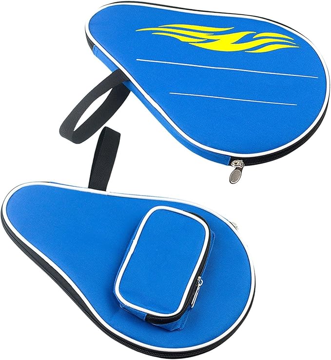 Table Tennis Racket Case Organizers With Small Compartment for Paddle Case Carry Bag Racket Bat Storage