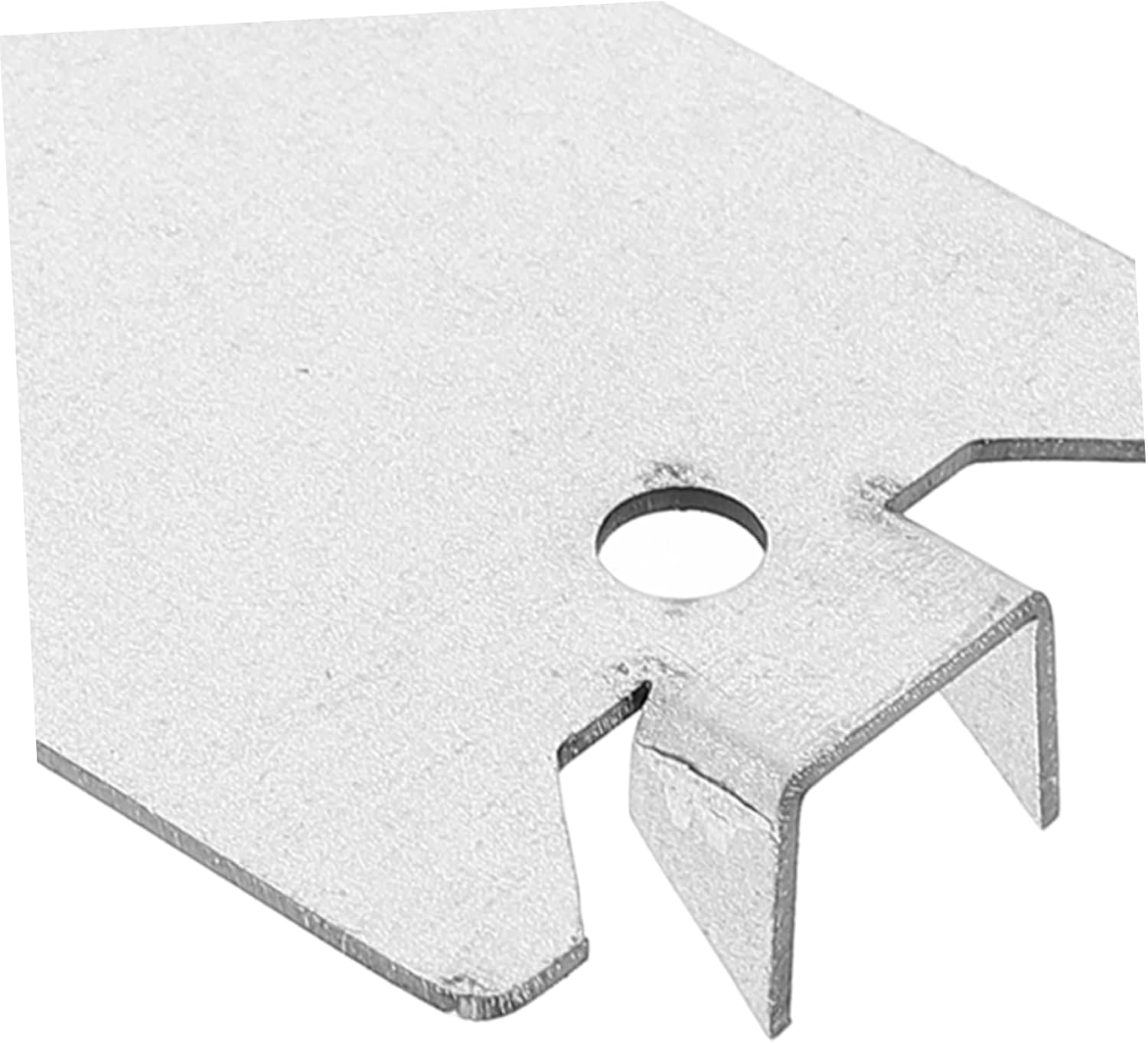 jojofuny 50pcs Cable Protection Board Stud Plate Wire Plates Electric Cables Hooks Metal Protector for Wood Screw Posts