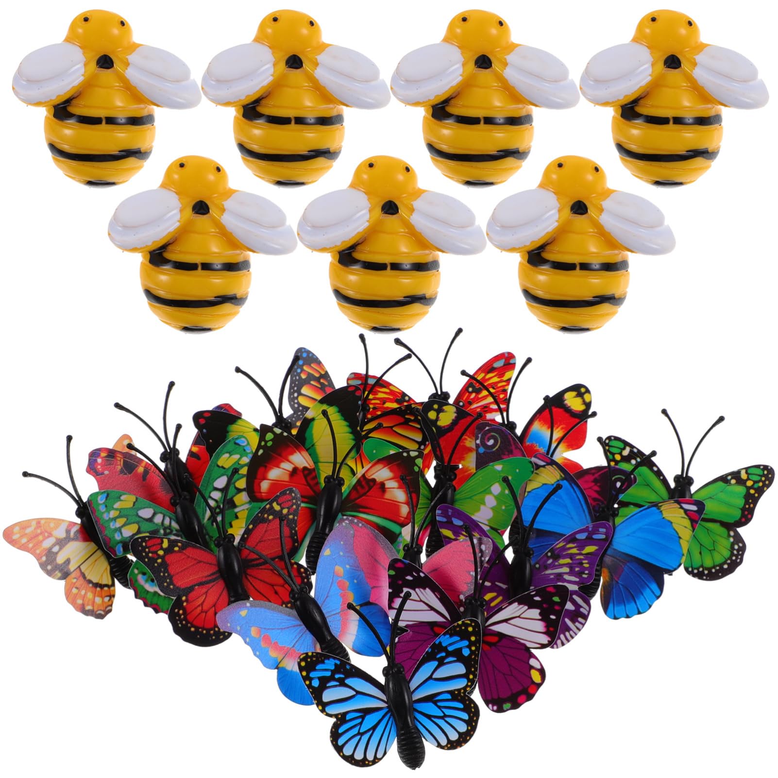 STOBOK 80stücke Dekorative Schmetterlings Und Bienen-pushpins Für Pinnwände Süße Und Praktische Reißzwecken Für Fotos Bastelprojekte Und Bürodekoration