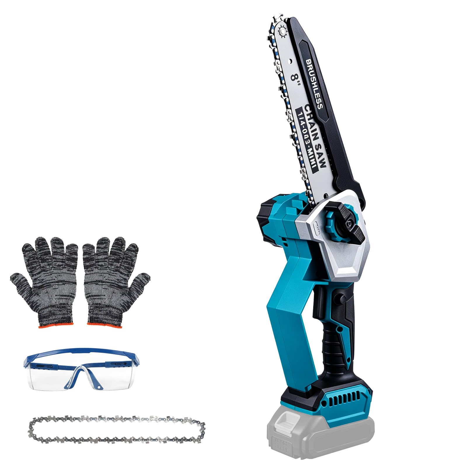 Tronçonneuse sans fil 20,3 cm moteur sans balais pour batterie Makita 18V