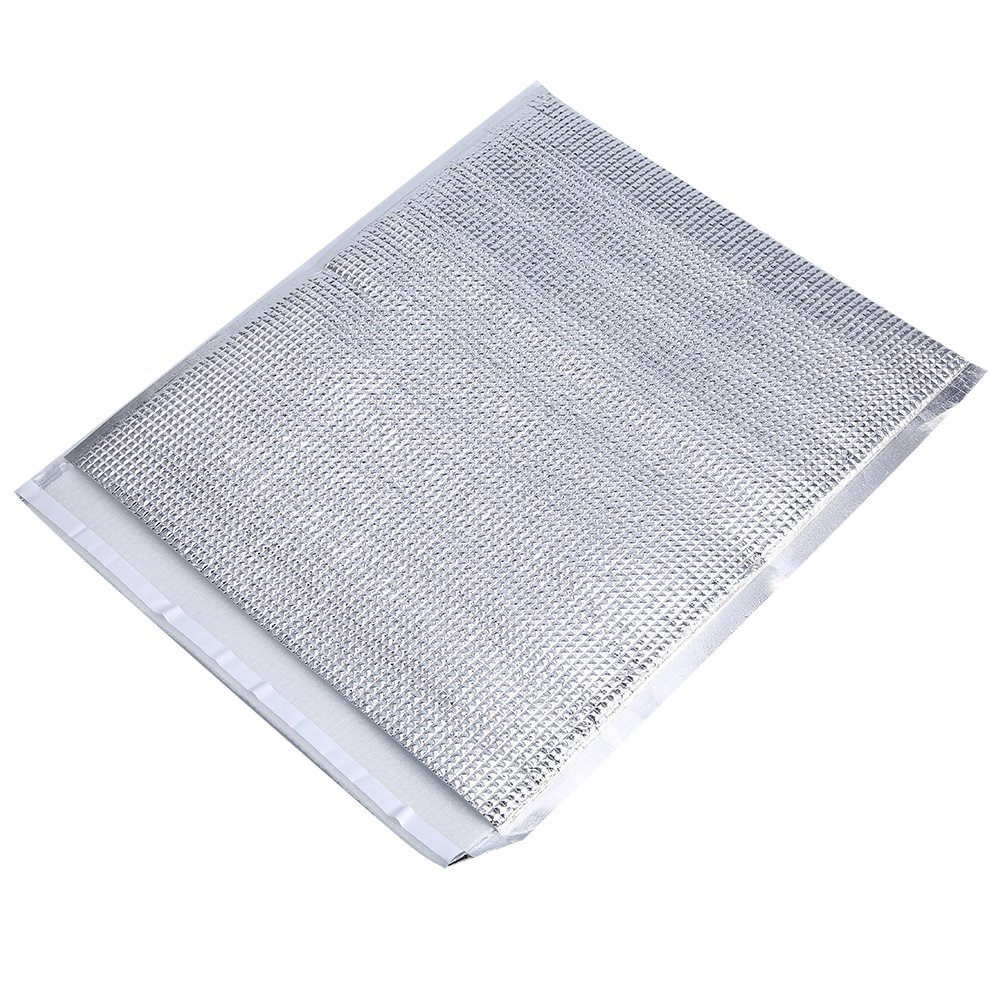 Dilwe 10 Stücke Isolierte Taschen, Wiederverwendbare Aluminium Picknick Hot Cold Pouch für Home Outdoor Picknick Wandern Camping(35 * 40cm)