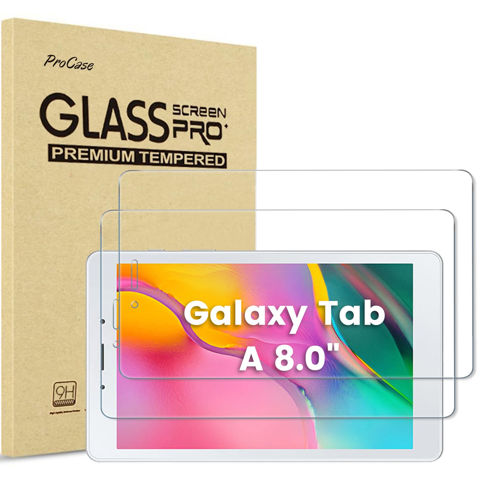 Amazon.com: ProCase [2 Pack] Galaxy Tab A 8.0 2019 Screen