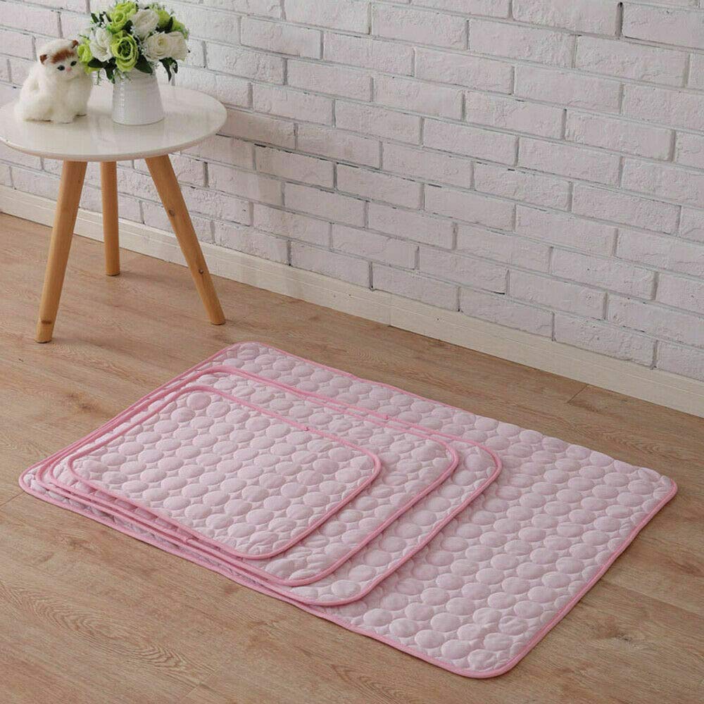 EliteKoopers Pet Summer Cooling Mat Cold Gel Pad Comfortable Cushion For Dog Cat Puppy
