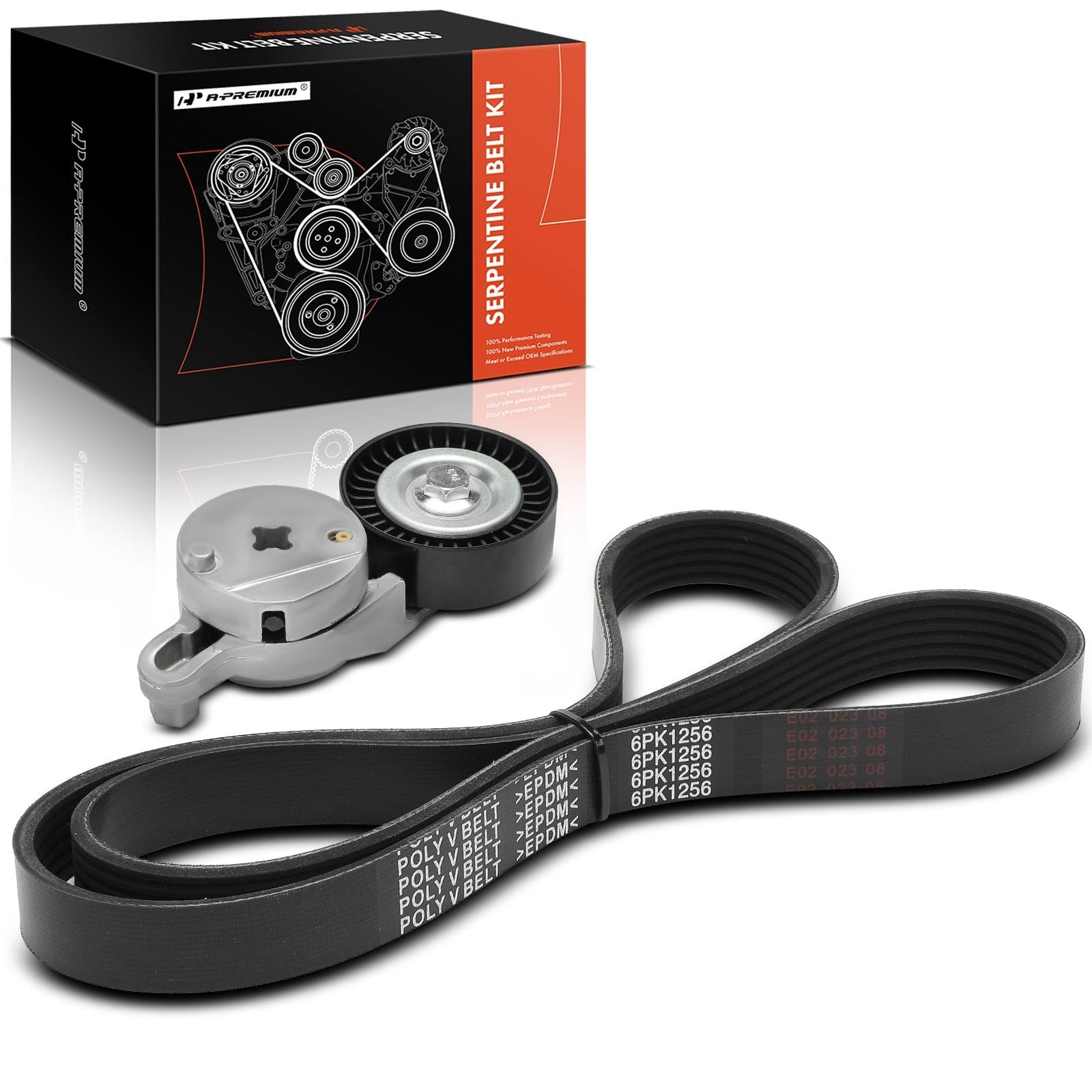 A-Premium Engine Serpentine Belt Drive Kit