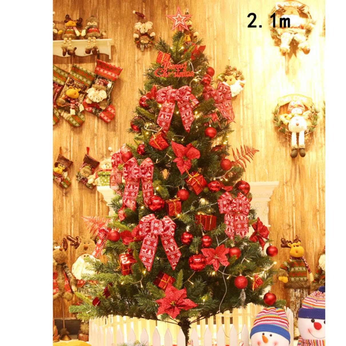 Amazon.co.jp: HGJH 豪華 クリスマスツリー 大型 北欧風 おしゃれ 飾り