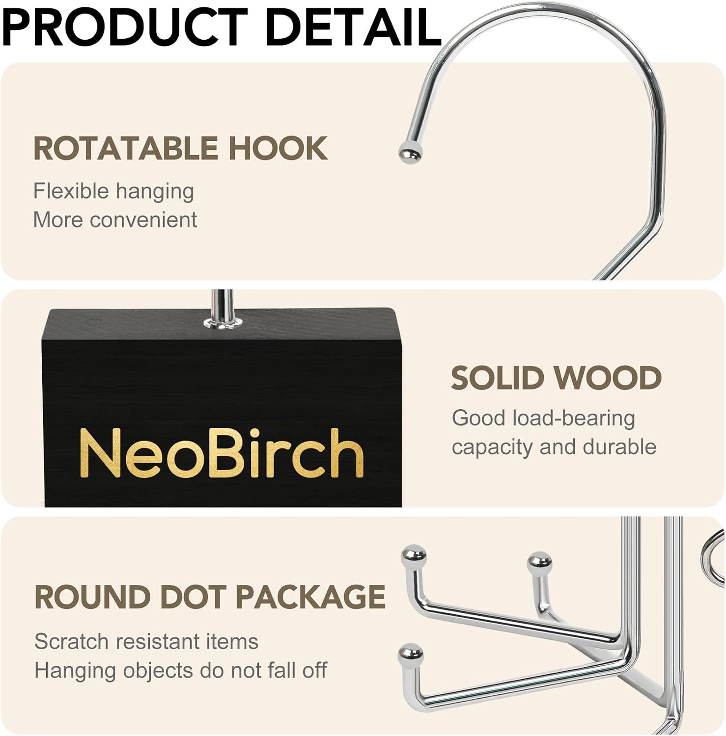 2 Pack Tie and Belt Hanger, Multi Hooks Closet Organizer Rack for caps