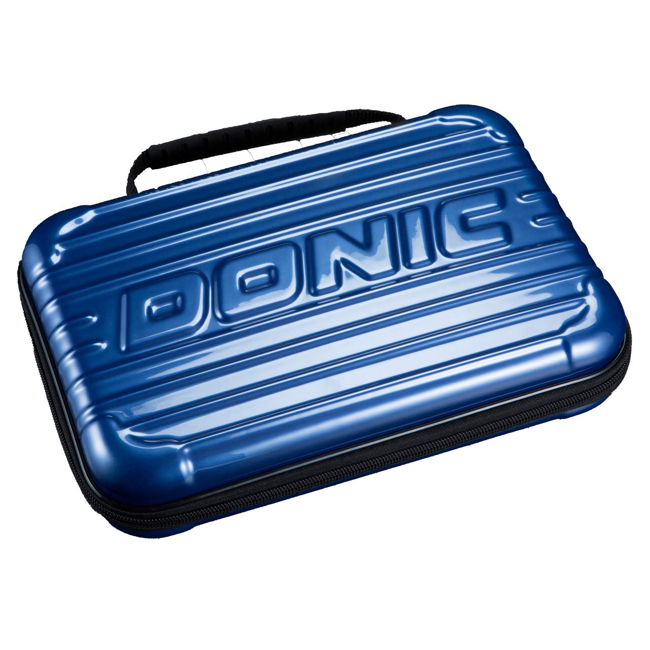 Donic Tischtennis Schlägerkoffer Hardcase - in 2 Farbvarianten (blau)