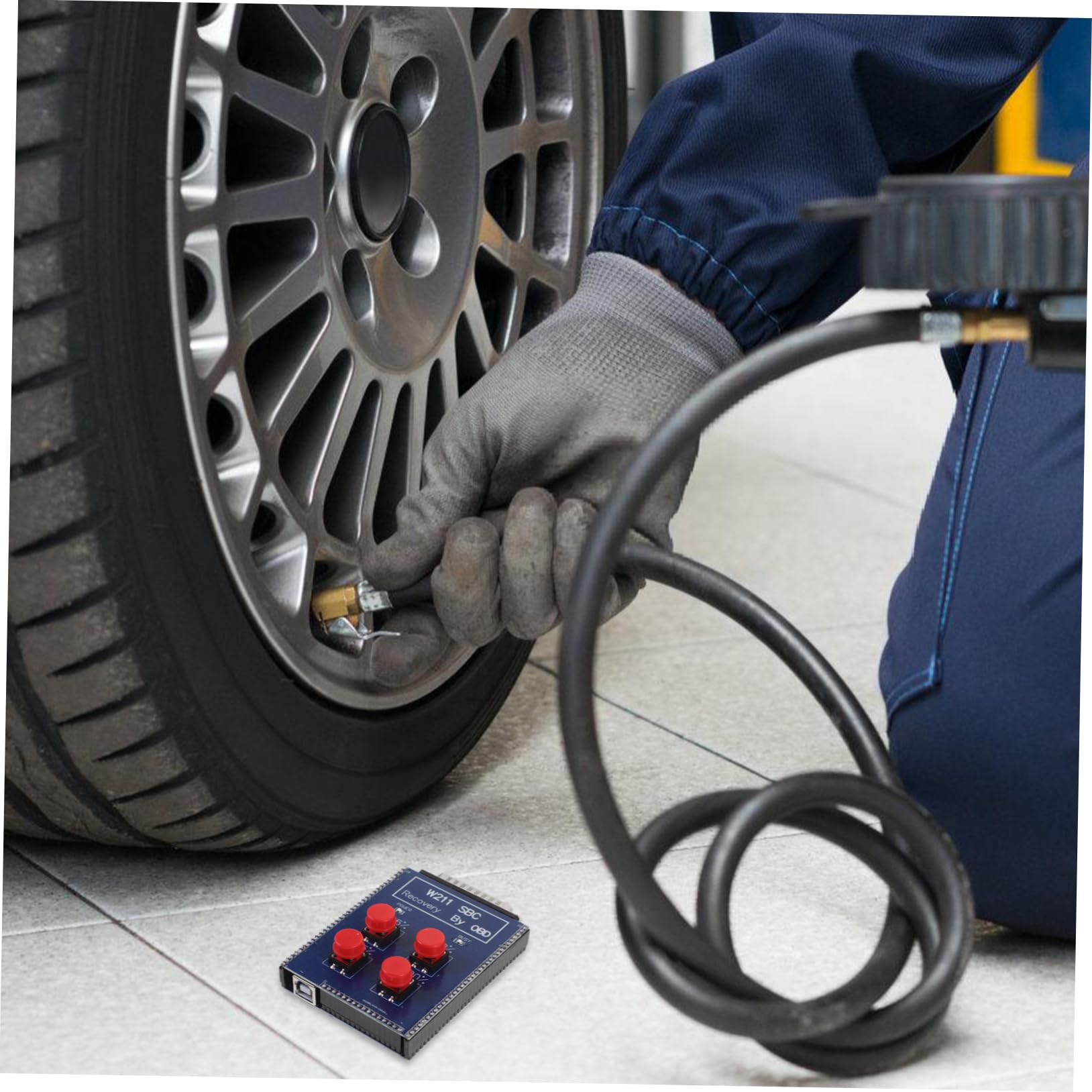 Gatuida Strumento di Riparazione Auto per Diagnosi Strumento di Test Portatile per Manutenzione Auto Dispositivo di Riparazione Multifunzionale
