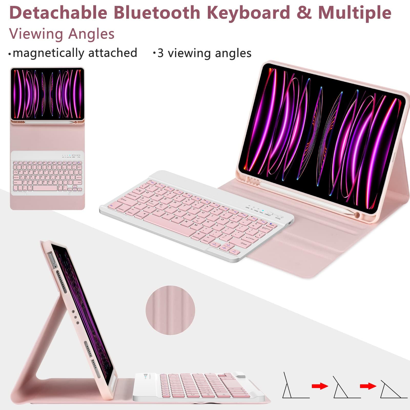 CC Store for iPad Pro 11 inch Case with Keyboard(4th /3rd /2nd