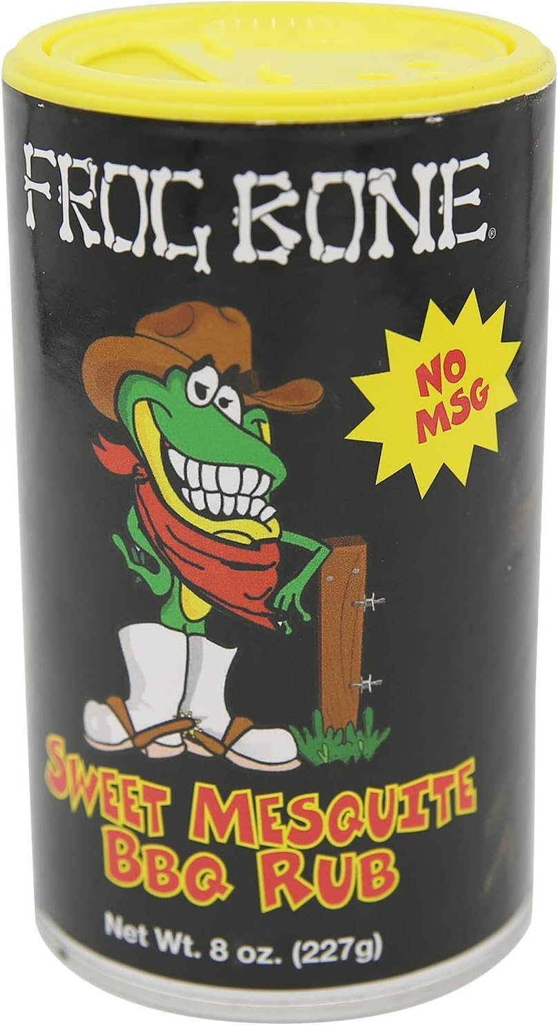 Frog Bone Sweet Mesquite BBQ Rub, 8oz (Pack of 2)