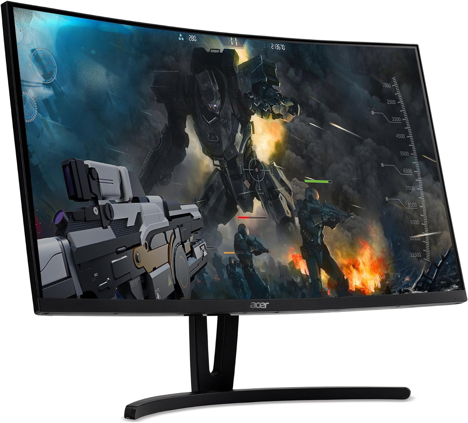 Acer 27” VA Curved Gaming Monitor Full HD | 180Hz | 1 ms | AMD