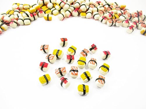 Miniatura 4 de Casa de muñecas Comida 10 Japonés Sushi Nigiri Miniature Food 14991