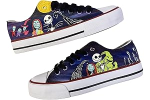 Jack and Sally Skater Shoes With Adjustable Fit