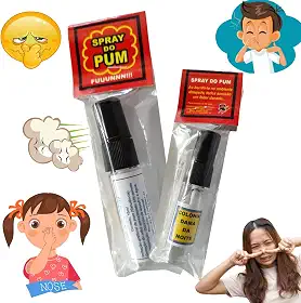 Spray do Pum Super Forte 15 ml Pegadinha Peido Fedido Trollagem Amigo da Onça Brincadeira Engraçado