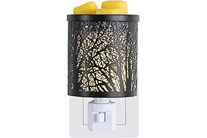 MeplLivs Warmers Pluggable Fragrance Warmer Exquisite Forest Iron Wall Sconce- Decorative Plug-in for Warming