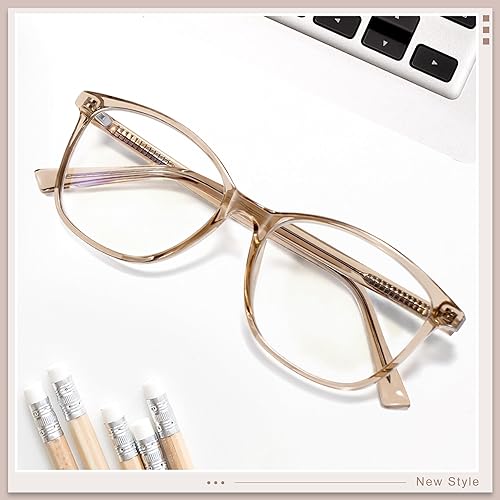 Miniatura 6 de Madison Avenue Lentes de bloqueo de luz azul, antifatiga ocular, antirreflejos, lentes de luz azul para mujeres con funda, para TV, teléfono,