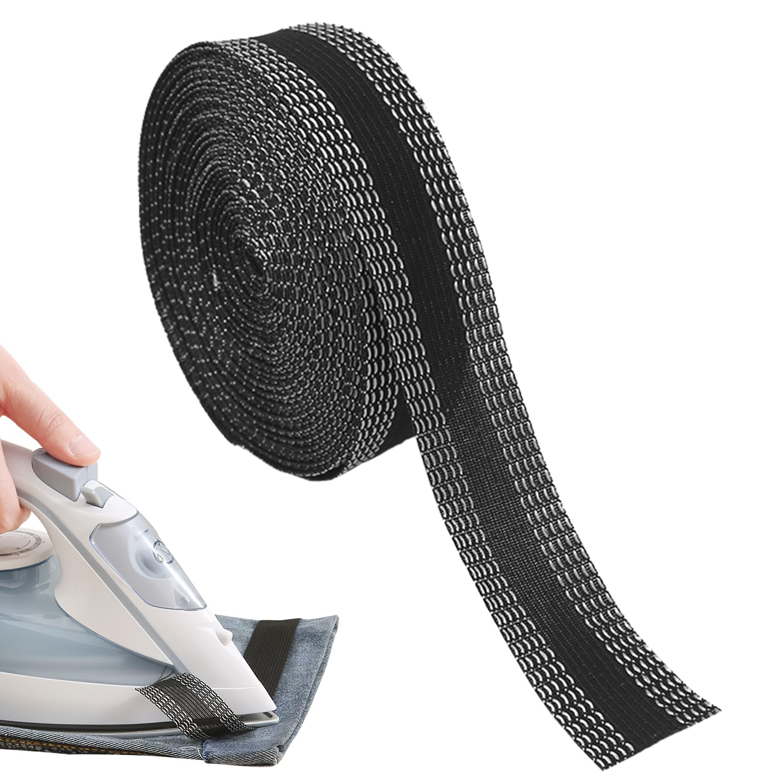 QWORK Saumband 64m X 40mm - Bügelband Für Näharbeiten