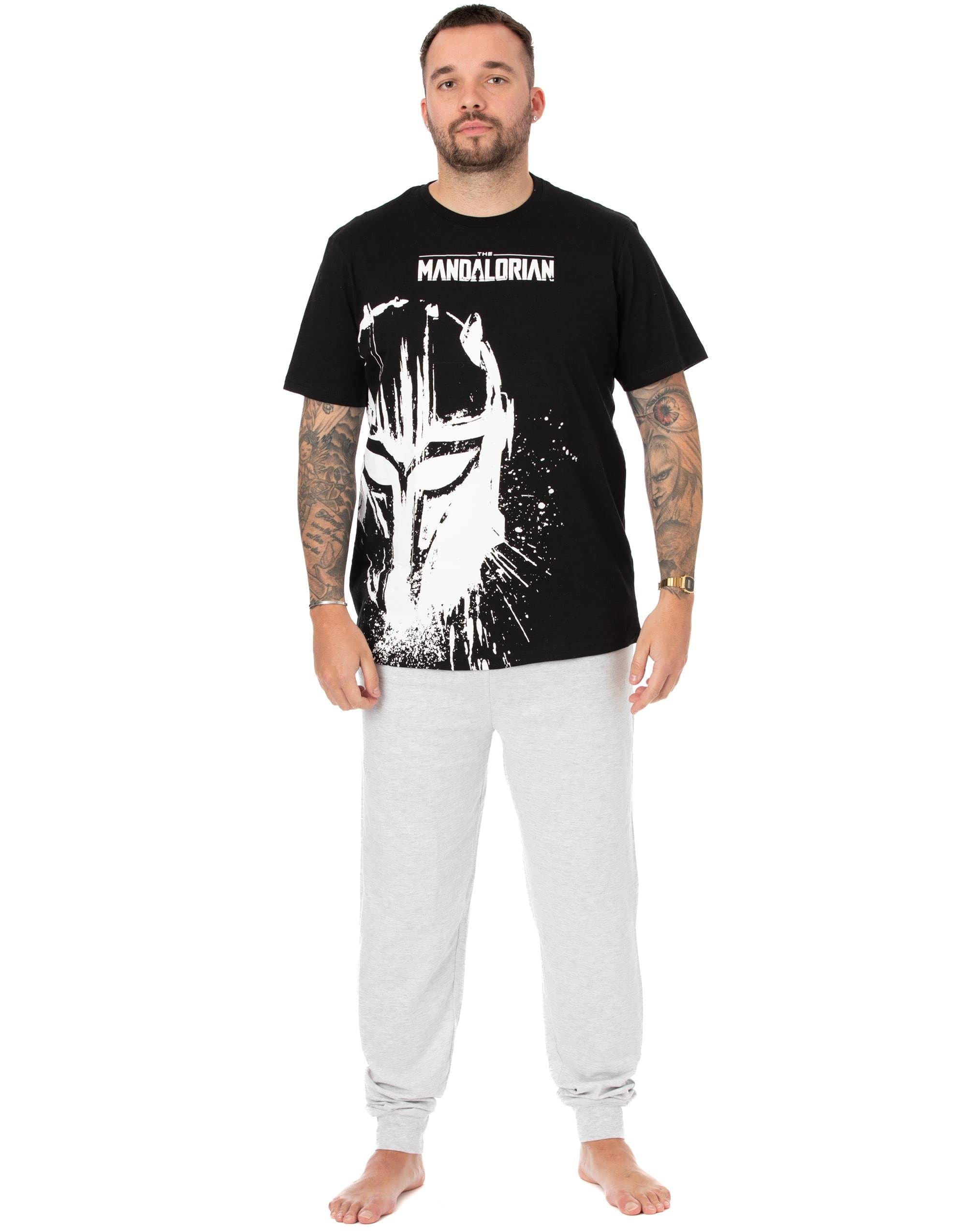 Pyjama Set Men's Mandalorian Pajamas Star WarsThe Mandalorian