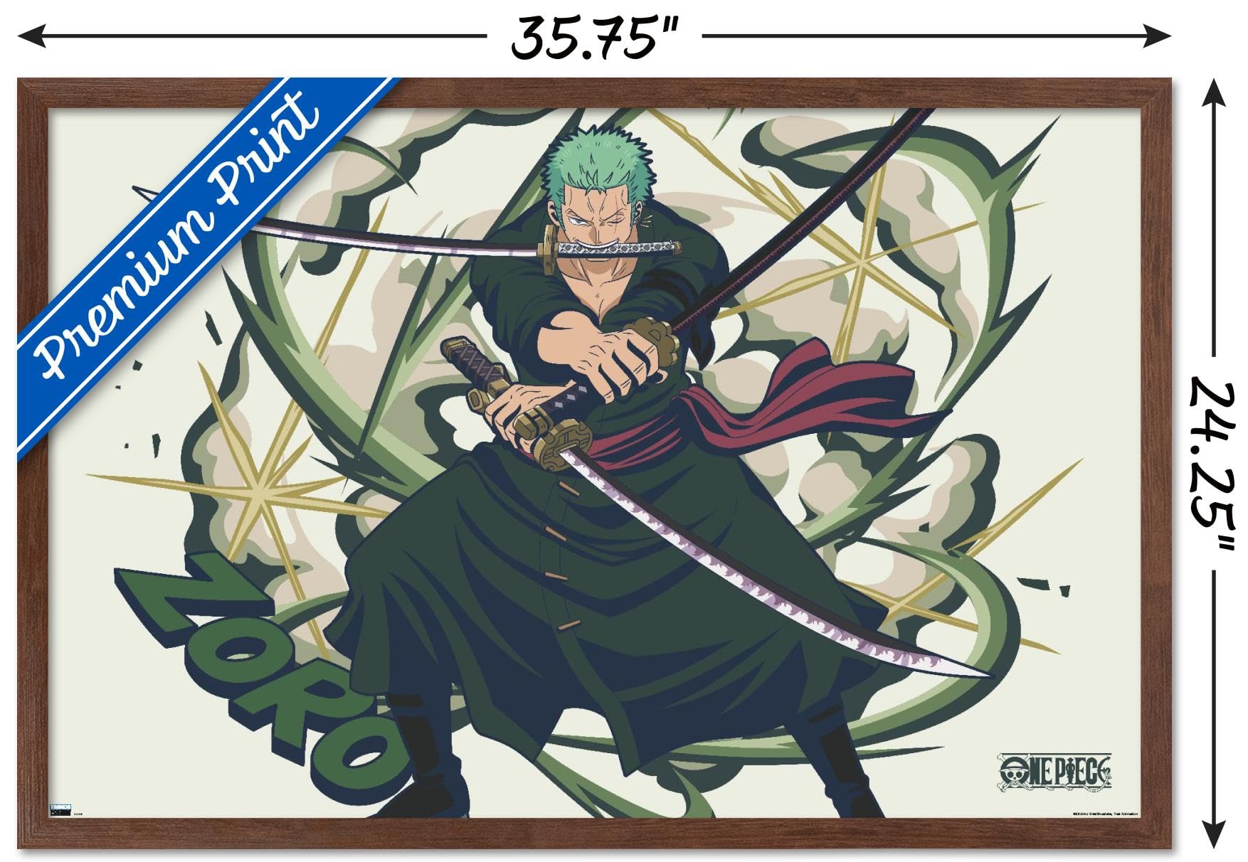 Amazon.com: One Piece: Fishman Island - Roronoa Zoro Three Swords