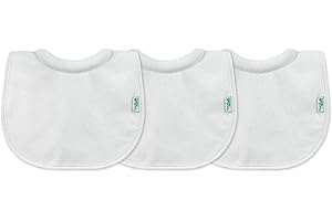 Green Sprout Stay-Dry Milk Catcher Bibs: Keep Baby's Clothes Dry During Messy Mealtimes