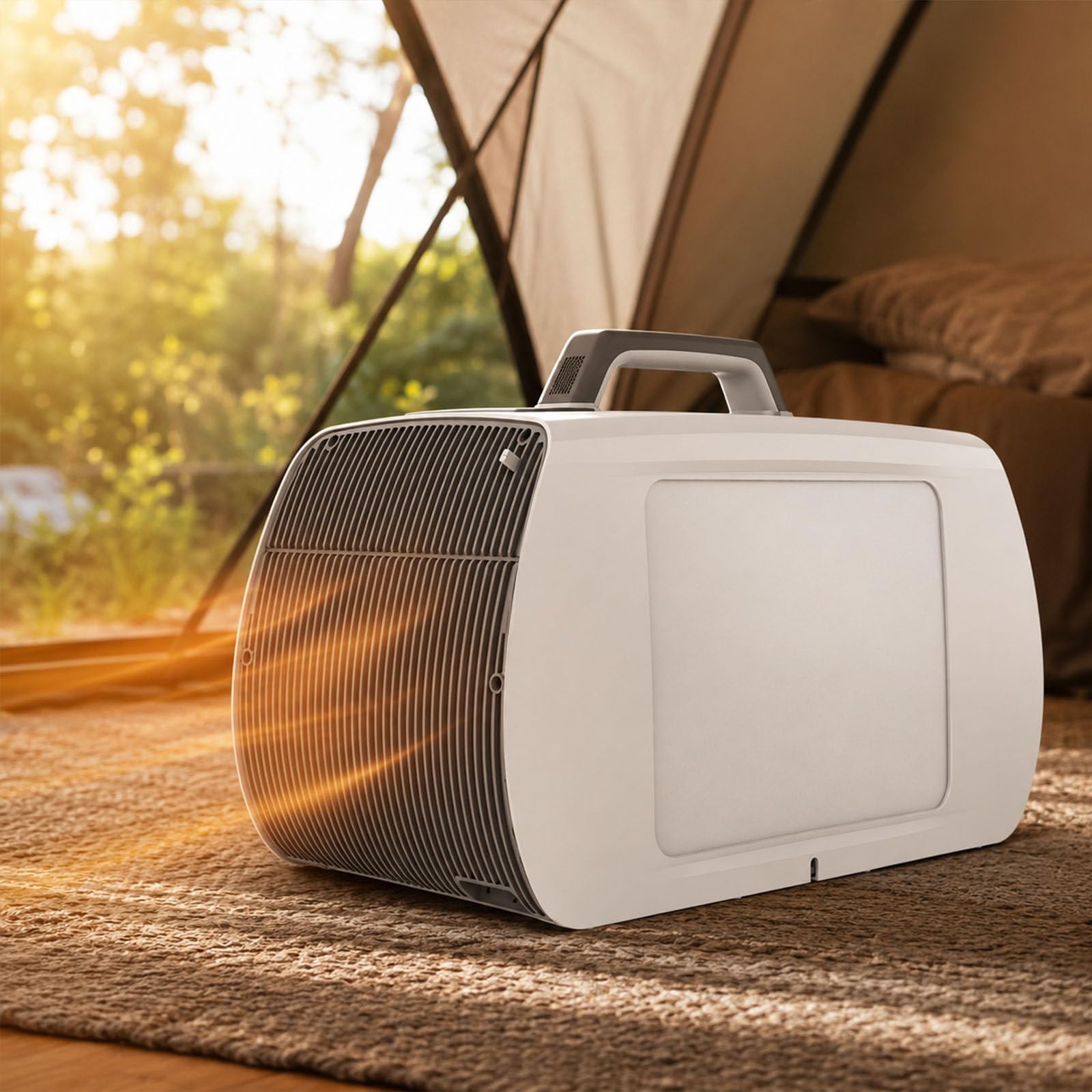 Condizionatore d'Aria Portatile Caldo/Freddo,unità Mobile da 600W Indoor5500Btu