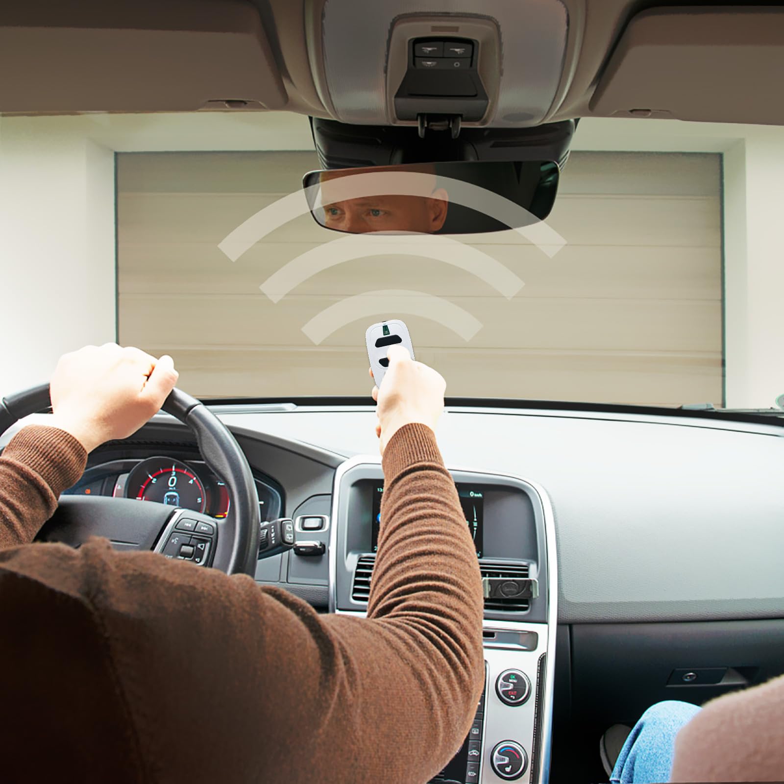433,92 MHz, telecomando per porta del garage, compatibile con GTI2/4, GT2/4, Mio TR2/4, Mio TR2N/4N (2 pezzi)